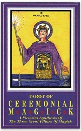 Tarocchi di Magia Cerimoniale Tarot of Ceremonial Magick Deck Anno 1994 (da Collezione)
