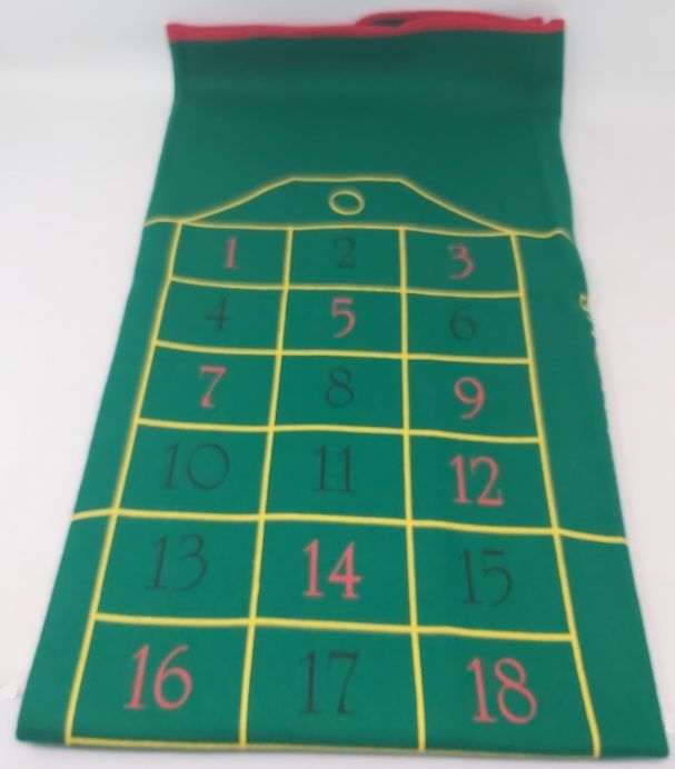 Tappeto Roulette Francese Professionale Panno Gioco Layout Tapis cm 75 x 120