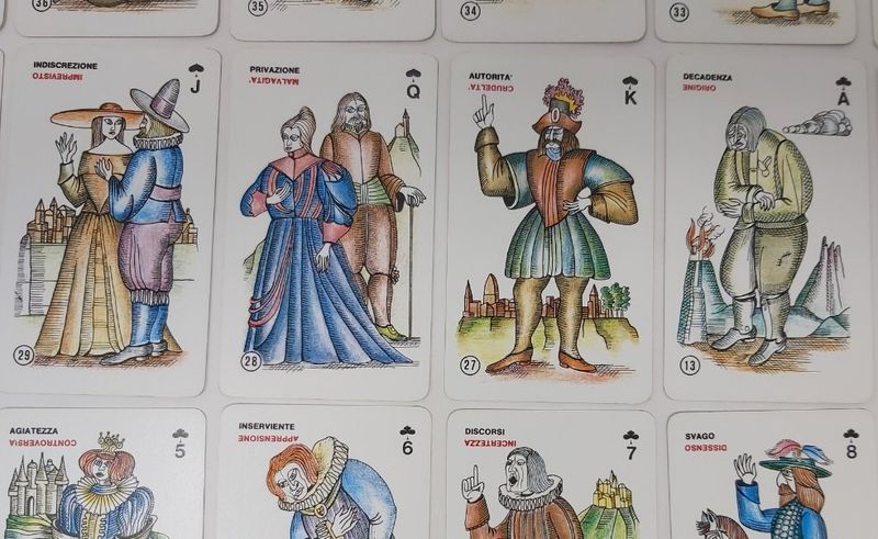 Tarocchi Lo Zodiaco Dal Negro Carte Divinatorie (da Collezione)