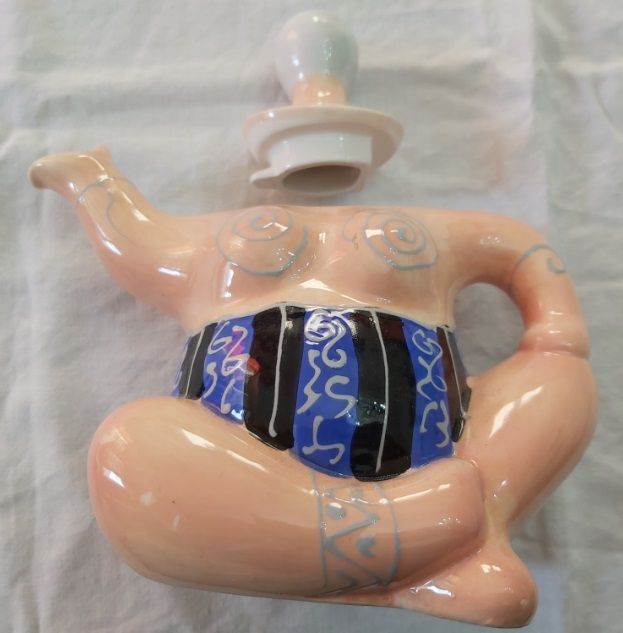 Teiera Tè Burlesque Decoro Orienté 550 ml Giannini Collezione