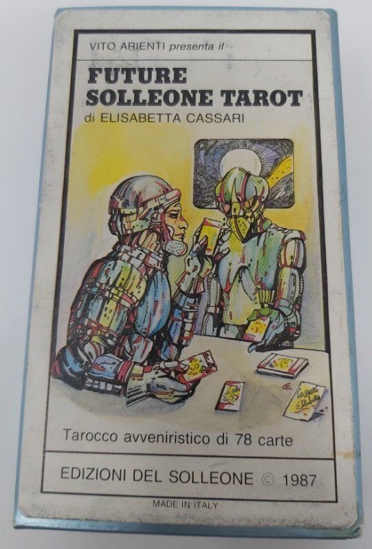 Tarocco Avveniristico Future Solleone Tarot Edizione Numerata 462/1500 Anno 1987 Edizioni del Solleone di Vito Arienti (da Collezione)