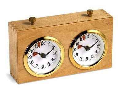 Temporizzatore in Legno Orologio per il Gioco degli Scacchi Professionale