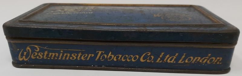 Tobacciana Scatola Latta Tabacco Herano Turkish Blend Tin Cigarettes