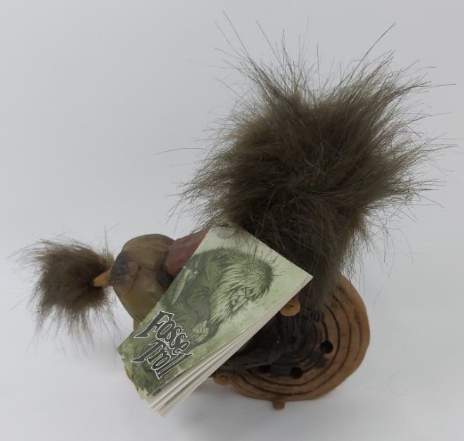 Troll Fosse Norway In Bicicletta Statua Portafortuna Norvegese Troll Fosse Norway In Bicicletta Statua Portafortuna Norvegese