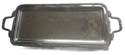 Vassoio Jordan Sheffield Collection Decorato Vintage Vassoio Jordan Sheffield Collection Decorato Vintage