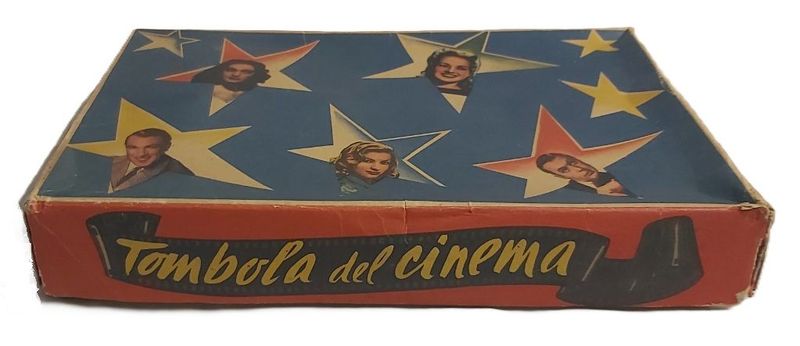 Tombola del Cinema Attrici Attori 48 Cartelle