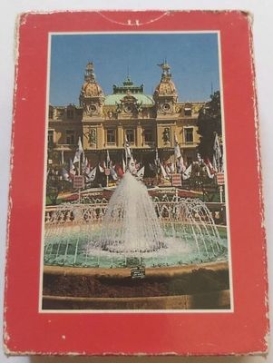 Mazzo di Carte da Poker Souvenir Monaco Monte Carlo Anno 1994 Mazzo di Carte da Poker Souvenir Monaco Monte Carlo Anno 1994