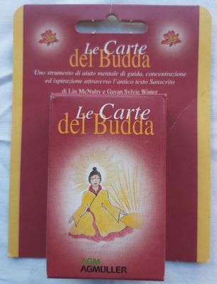 Mazzo di Carte Cartomanzia Le Carte del Budda Buddha 2001 AGM AGMuller Mazzo di Carte Cartomanzia Le Carte del Budda Buddha 2001 AGM AGMuller