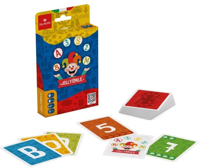 Mazzo di Carte Gioco Jollysmile da Competizione Didattico Logopedico Terapeutico Riabilitativo