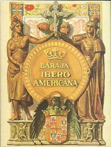 Mazzo di Carte da Gioco Fournier Baraja Ibero Americana Siglos XV - XVI Mazzo di Carte da Gioco Fournier Baraja Ibero Americana Siglos XV - XVI