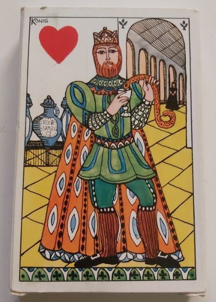 Mazzo di Carte Jeu des Alchimistes 36 cartes. A. G. Muller, Svizzera 1967