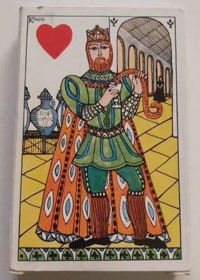 Mazzo di Carte Jeu des Alchimistes 36 cartes. A. G. Muller, Svizzera 1967 Mazzo di Carte Jeu des Alchimistes 36 cartes. A. G. Muller, Svizzera 1967