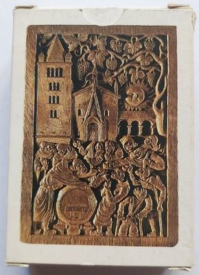 Mazzo di Carte da Gioco Poker della Valle d'Aosta Le Carte di Thoux 1989 Mazzo di Carte da Gioco Poker della Valle d'Aosta Le Carte di Thoux 1989