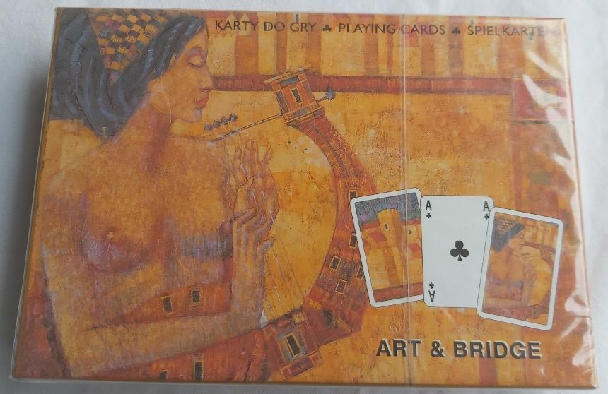 Mazzo di Carte da Ramino Poker Playing Cards Art & Bridge KZWP Trefl Mazzo di Carte da Ramino Poker Playing Cards Art & Bridge KZWP Trefl