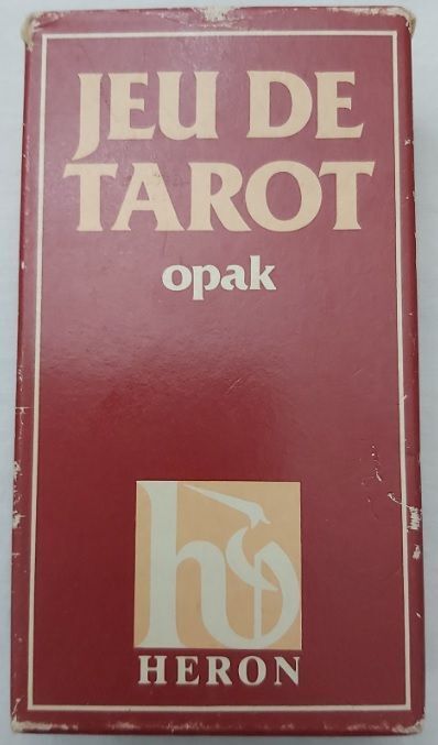 Mazzo di Carte Jeu de Tarot Opak Heron carte 78+2 Mazzo di Carte Jeu de Tarot Opak Heron carte 78+2