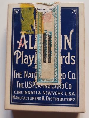 Mazzo di Carte Poker Alladin 1001 Deck of Playing Cards The U.S. Playing National Card Co. Mazzo di Carte Poker Alladin 1001 Deck of Playing Cards The U.S. Playing National Card Co.