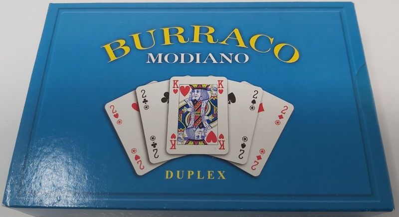 Mazzo di Carte Burraco Modiano Cristallo Classiche