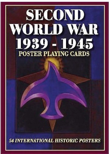 Mazzo di Carte Seconda Guerra Mondiale World War II poster Playing Cards (da Collezione) Mazzo di Carte Seconda Guerra Mondiale World War II poster Playing Cards (da Collezione)