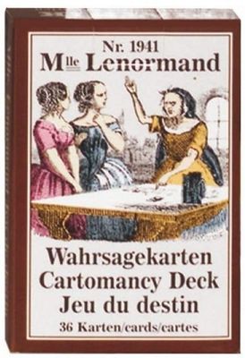 Mazzo di Carte Oracolo Cartomanzia M.lle Lenormand Cartomancy Mazzo di Carte Oracolo Cartomanzia M.lle Lenormand Cartomancy