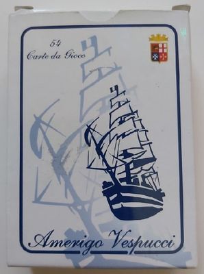 Mazzo di Carte Poker Marina Militare Amerigo Vespucci (back Blue) Mazzo di Carte Poker Marina Militare Amerigo Vespucci (back Blue)