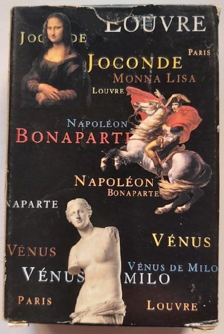 Mazzo di Carte Poker Louvre Jeu de 52 cartes + 2 Jolly CartaMundi Mazzo di Carte Poker Louvre Jeu de 52 cartes + 2 Jolly CartaMundi