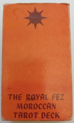 Mazzo di Carte Tarocchi The Royal Fez Moroccan Tarot Deck Anno 1975 Mazzo di Carte Tarocchi The Royal Fez Moroccan Tarot Deck Anno 1975