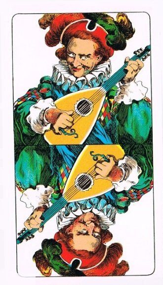 Mazzo di Carte Tarocchi Cego SpielKarte 1965 F. X. Schmid Anno 1965 Mazzo di Carte Tarocchi Cego SpielKarte 1965 F. X. Schmid Anno 1965