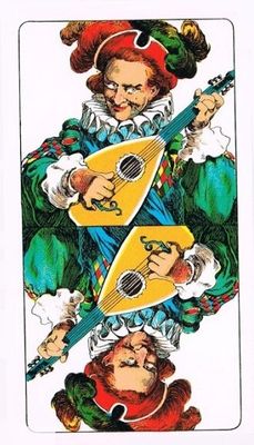 Mazzo di Carte Tarocchi Cego SpielKarte 1965 F. X. Schmid Anno 1965 Mazzo di Carte Tarocchi Cego SpielKarte 1965 F. X. Schmid Anno 1965