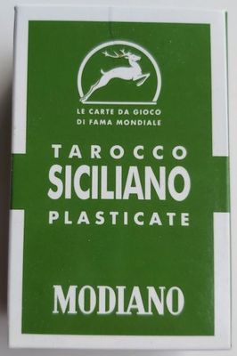 Mazzo di Carte Tarocco Siciliano 94 Modiano Plasticate 64 Carte Triplex (Fuori Produzione) Mazzo di Carte Tarocco Siciliano 94 Modiano Plasticate 64 Carte Triplex (Fuori Produzione)