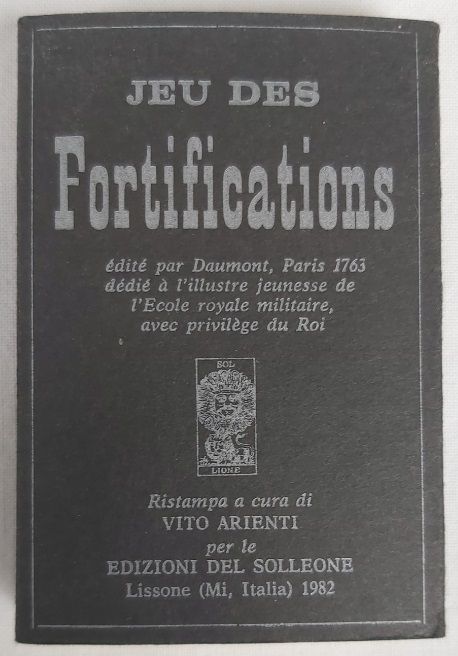 Mazzo di Carte Poker Jeu des Fortifications Edizione Numerata 182/600 Vito Arienti
