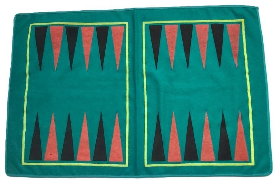 Panno Gioco Backgammon Panno Gioco Backgammon