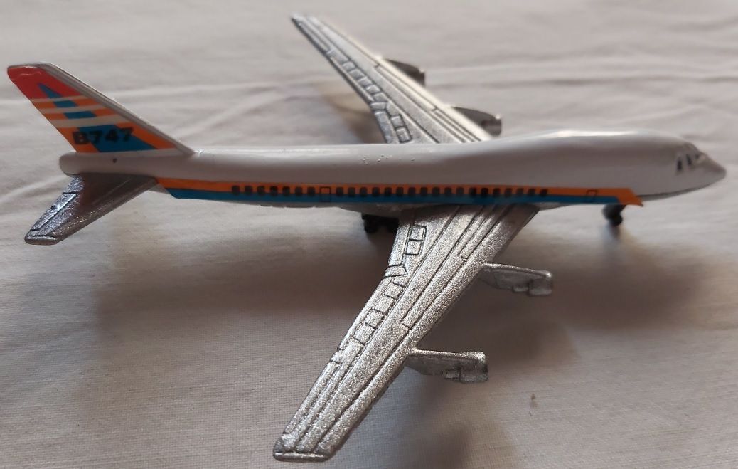 Modellino Aeroplano Metallo Boeing 747 Aereo Jumbo Jet B747 Modellino Aeroplano Metallo Boeing 747 Aereo Jumbo Jet B747