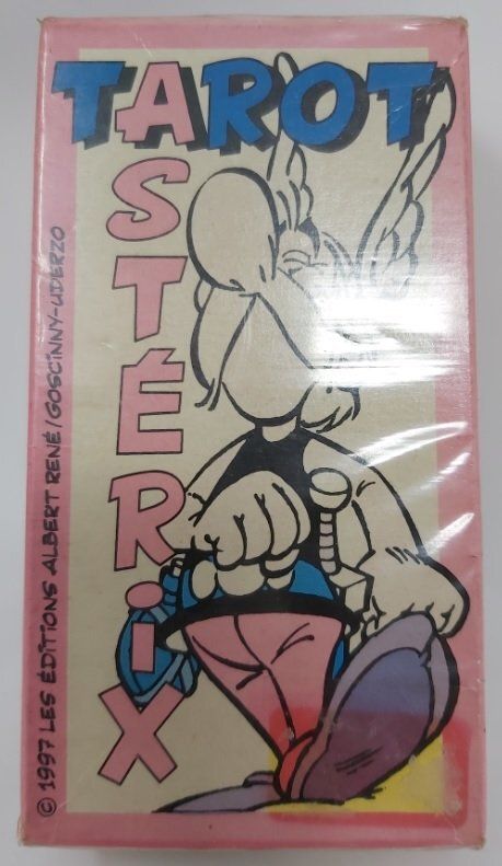 Mazzo di Tarocchi Tarot Asterix France Cartes Anno 1997 Mazzo di Tarocchi Tarot Asterix France Cartes Anno 1997