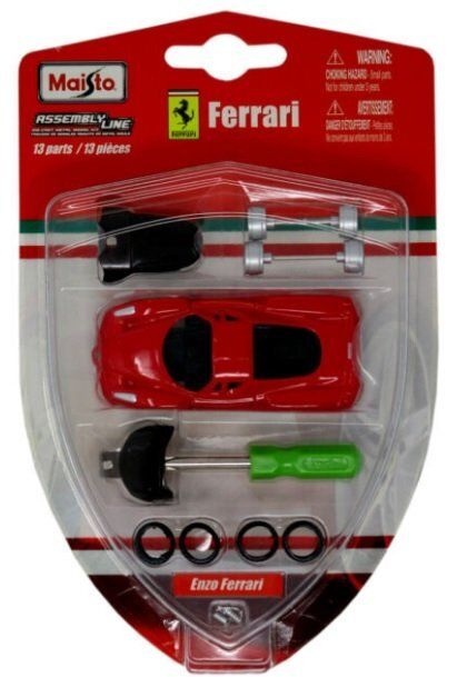 Modellino Kit da Assemblare Enzo Ferrari scala 1/64 2003 Maisto