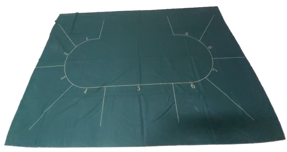 Panno Layout Casinò Verde Chemin de Fer Baccarat Professionale Panno Layout Casinò Verde Chemin de Fer Baccarat Professionale