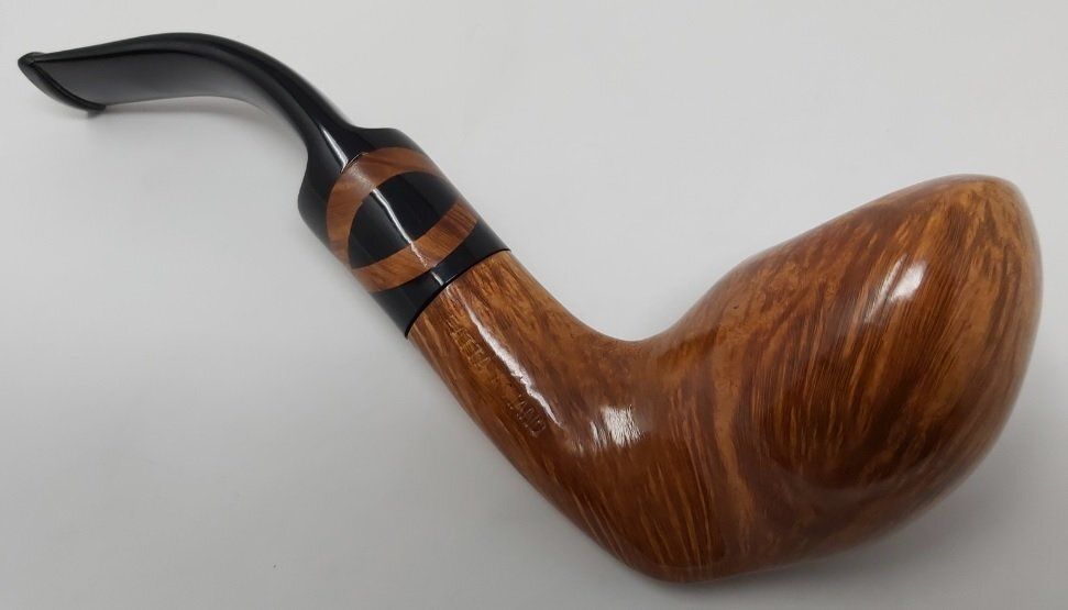 Pipa Gasparini Artisan fatta a mano bocchino particolare con intarsio legno (pezzo unico) Pipa Gasparini Artisan fatta a mano bocchino particolare con intarsio legno (pezzo unico)