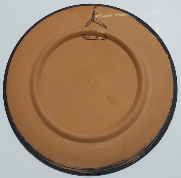 Piatto da Muro Parete Souvenir Greco Figure Mitologiche