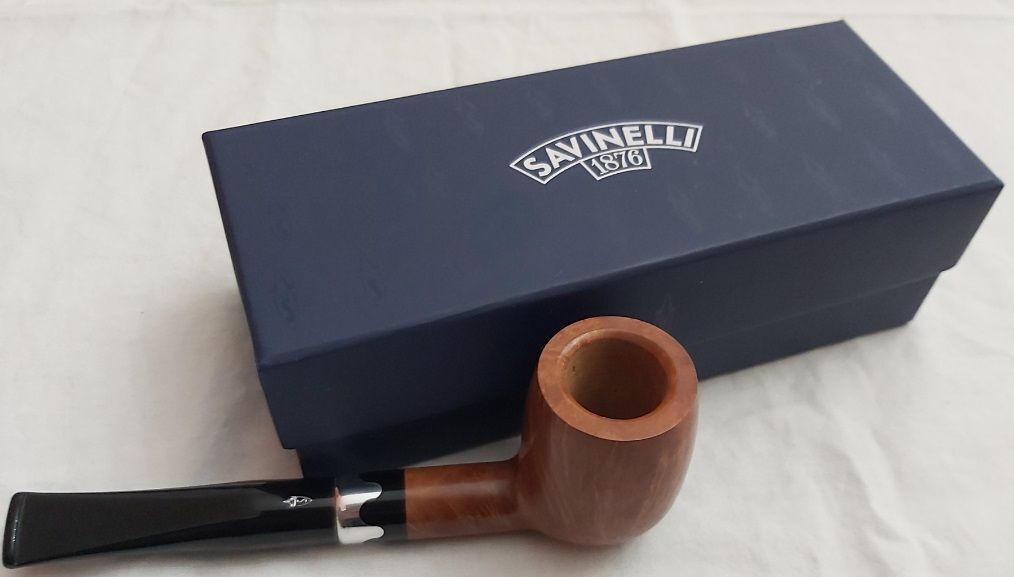 Pipa Savinelli Lancelot Liscia Dritta P307L modello 128