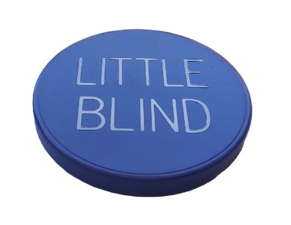 Poker Gettone Viola Gioco Texas Hold'em LITTLE BLIND Marker Big Purple Button