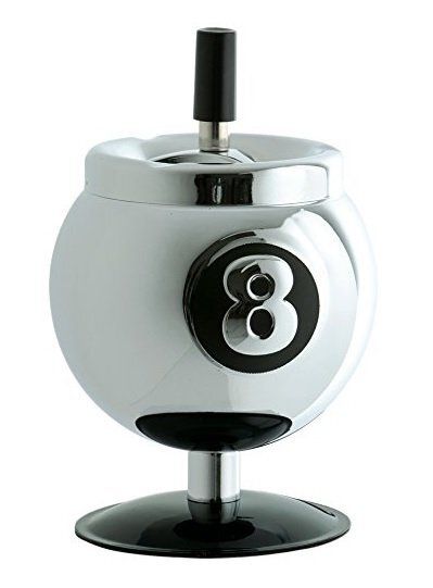 Posacenere da Tavolo Palla Biliardo 8