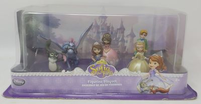 Pupazzi Disney Store Figurine Playset 6 Personaggi PVC Sofia The First Pupazzi Disney Store Figurine Playset 6 Personaggi PVC Sofia The First
