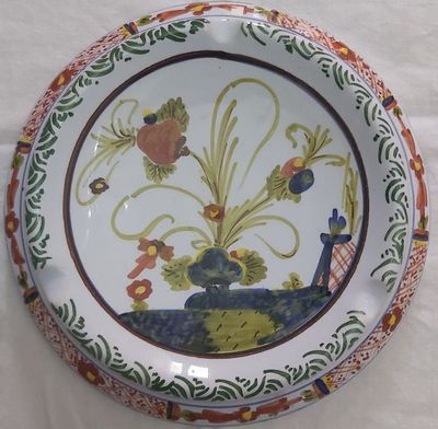 Posacenere in Ceramica Dipinta a Mano firmata Mancusi Posacenere in Ceramica Dipinta a Mano firmata Mancusi