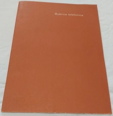 Quaderno Rubrica Telefonica Copertina Morbida 24 fogli Quaderno Rubrica Telefonica Copertina Morbida 24 fogli