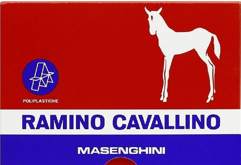 Ramino Masenghini Cavallino in Triplex Calandrato Telato