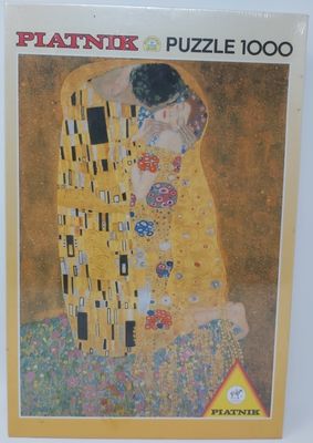 Puzzle Piatnik pezzi 1000 Klimt Puzzle Piatnik pezzi 1000 Klimt "Il Bacio" Vintage