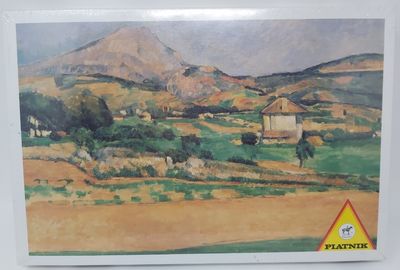 Puzzle Piatnik pezzi 1000 Paul Cézanne Puzzle Piatnik pezzi 1000 Paul Cézanne "Vista di Monte Vittoria", Vintage