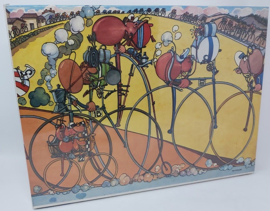 Puzzle International Team pezzi 1500 Giro d’Italia Comic Fabrizio Del Tessa 1983 Puzzle International Team pezzi 1500 Giro d’Italia Comic Fabrizio Del Tessa 1983