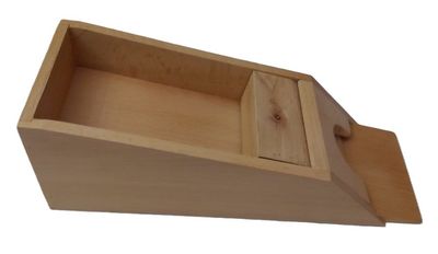 Sabot Shoe Distributore Carte Black Jack Baccara Chemin de Fer Legno Sabot Shoe Distributore Carte Black Jack Baccara Chemin de Fer Legno