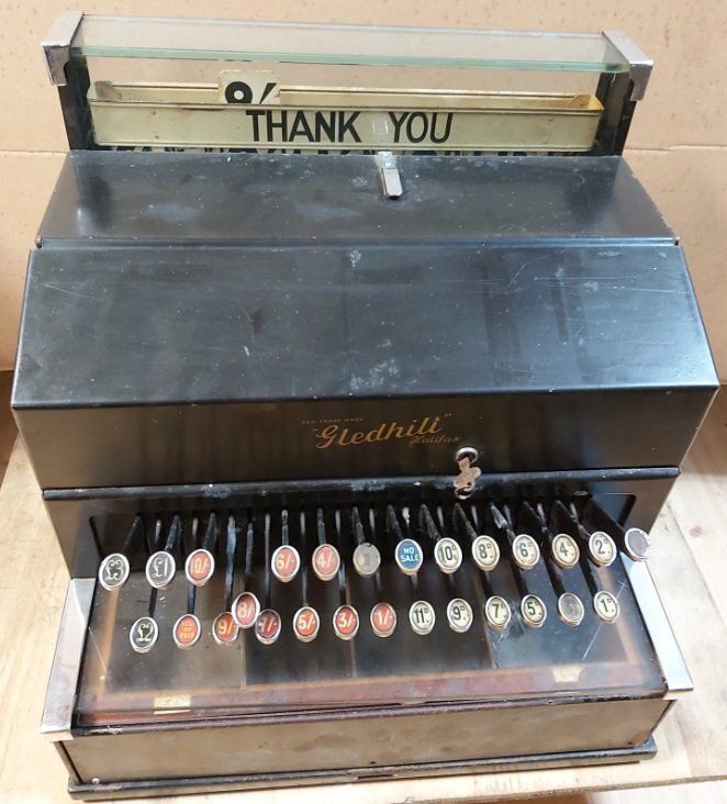 Registratore di Cassa Fine ‘800 Gledhill