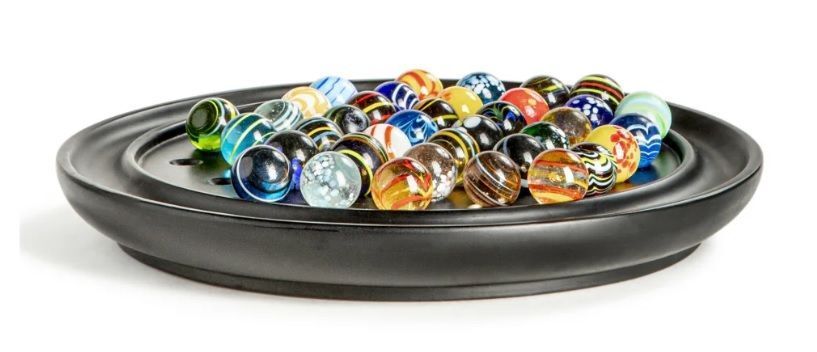 Gioco Solitario di Venezia Veneziano diametro cm 30 Sfere Vetro GR007